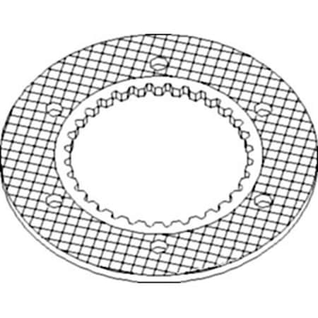 Aftermarket Clutch Plate Assembly Fits Allis Chalmers D15 D17 D19 D21 170 175 70261212